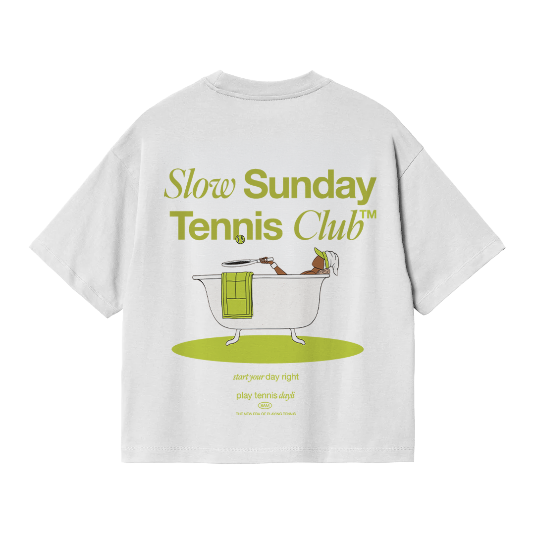 Sunday Tennis - Oversized T-Shirt