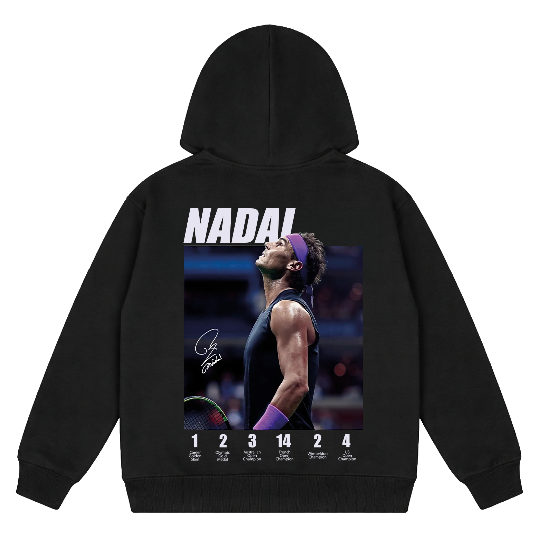 Nadal Statistics - Oversized Hoodie